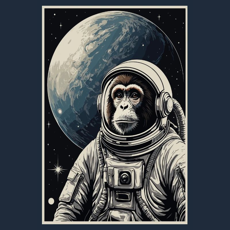Astronaut Monkey