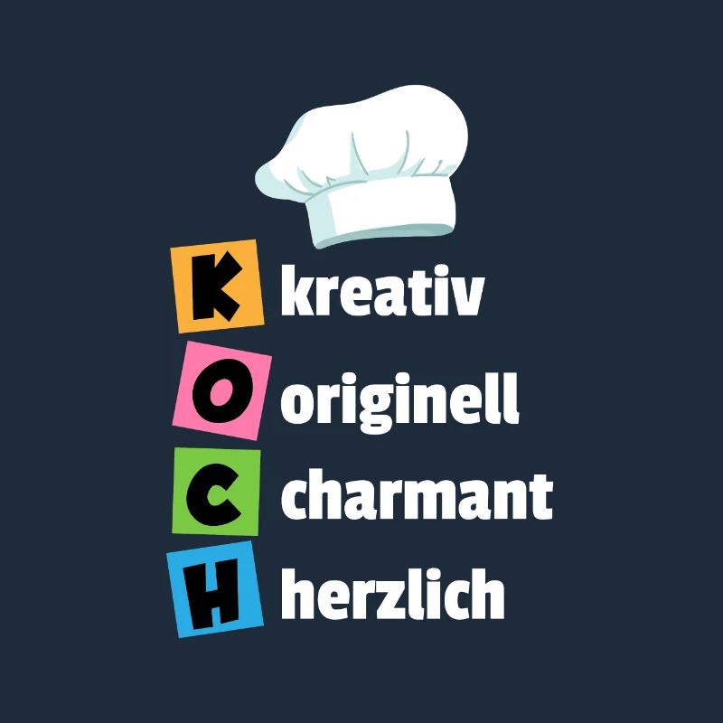 Chef - creative, original, charming, cordial