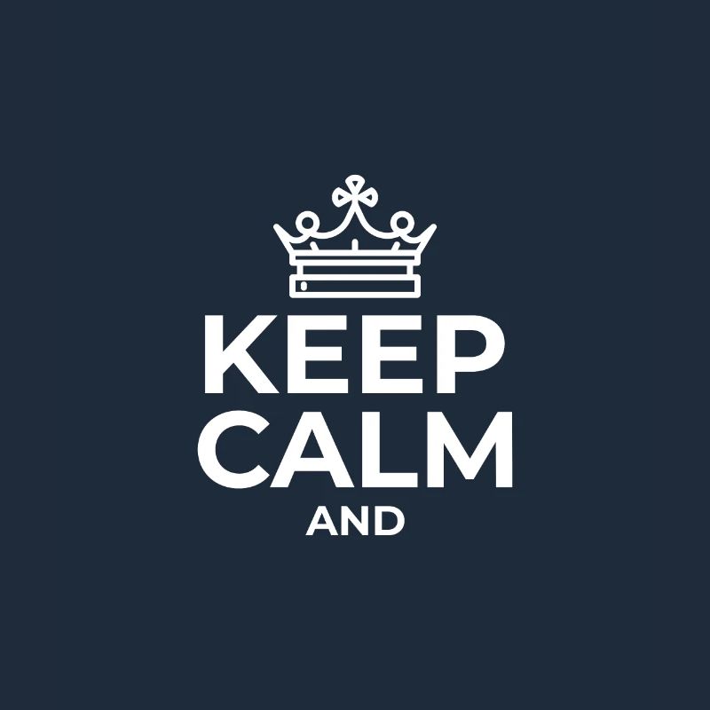keep calm tshirt Create your own