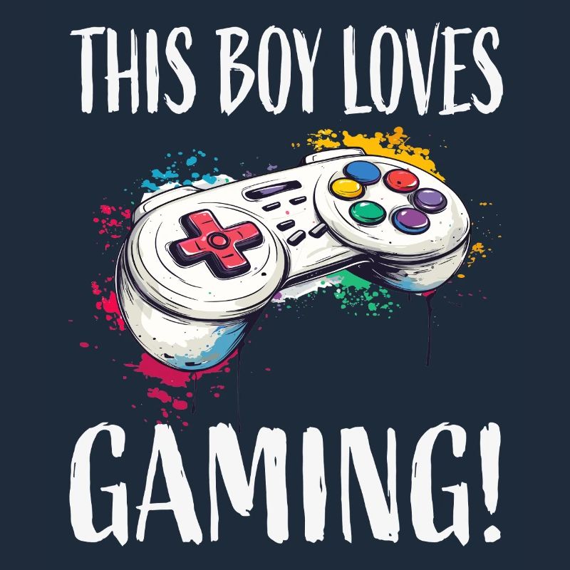 This Kid Loves Gaming Controllers