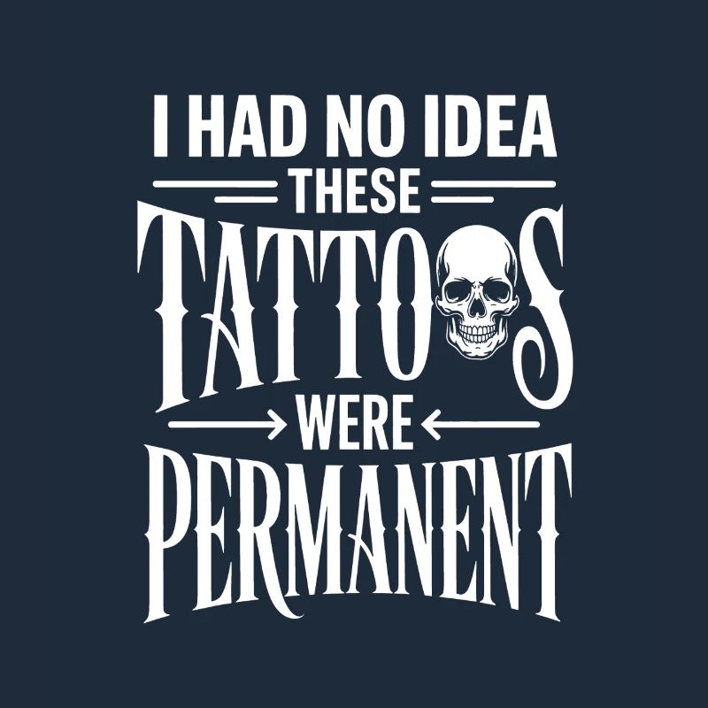 Ich hatte keine Ahnung, dass diese Tattoos dauerhaft sind