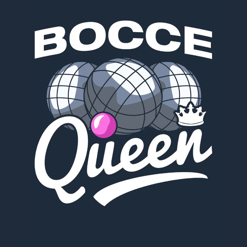 Joueuse de bocce Queen Petanque Boule
