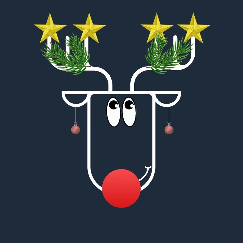 The somewhat different Christmas moose - mega funny
