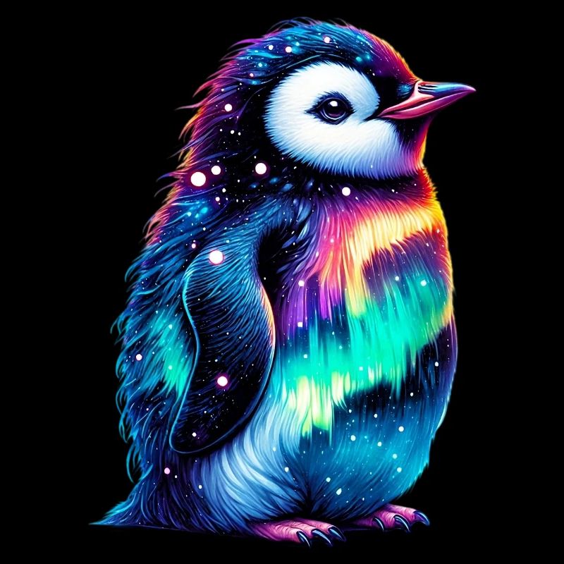Aurora Borealis Penguin