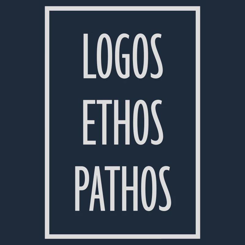 Logos Ethos Pathos Rhetoric Philosophy Student