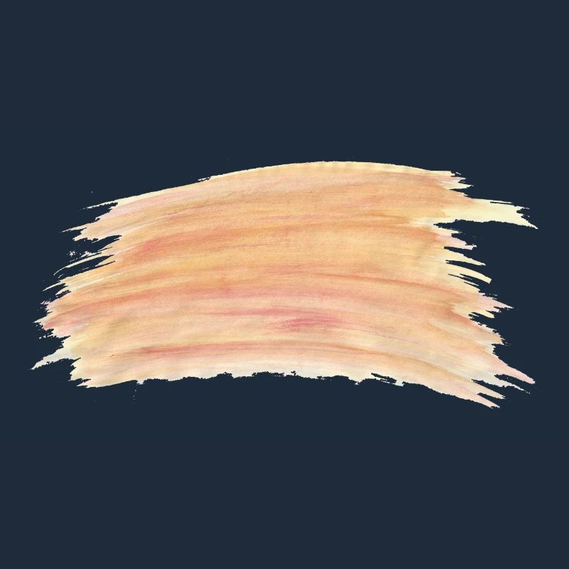 Rayures aquarelle pêche