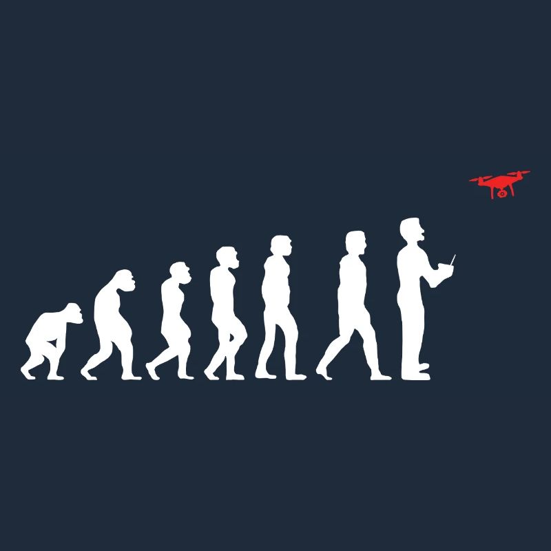 Evolution of Man Drone Pilot