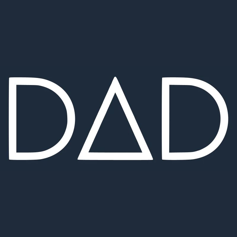Dad Triangle Monogram
