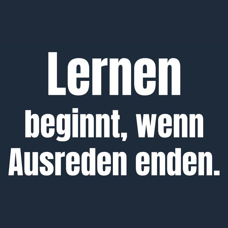 Learning begins when excuses end