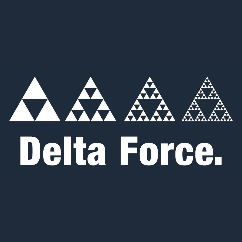 Fractal Triangle Force Geometry Recursion
