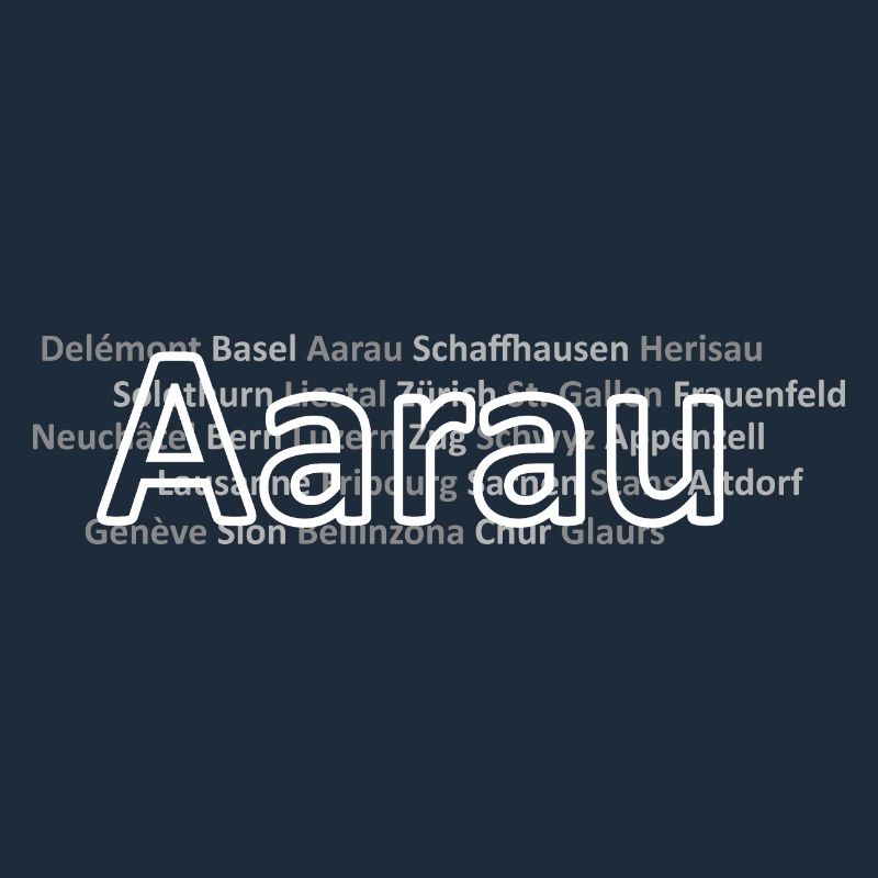 Schweizer Städte Aarau