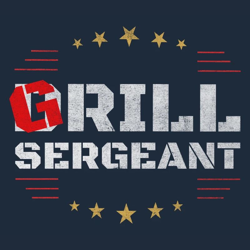 Grill Sergeant – chemise BBQ classique