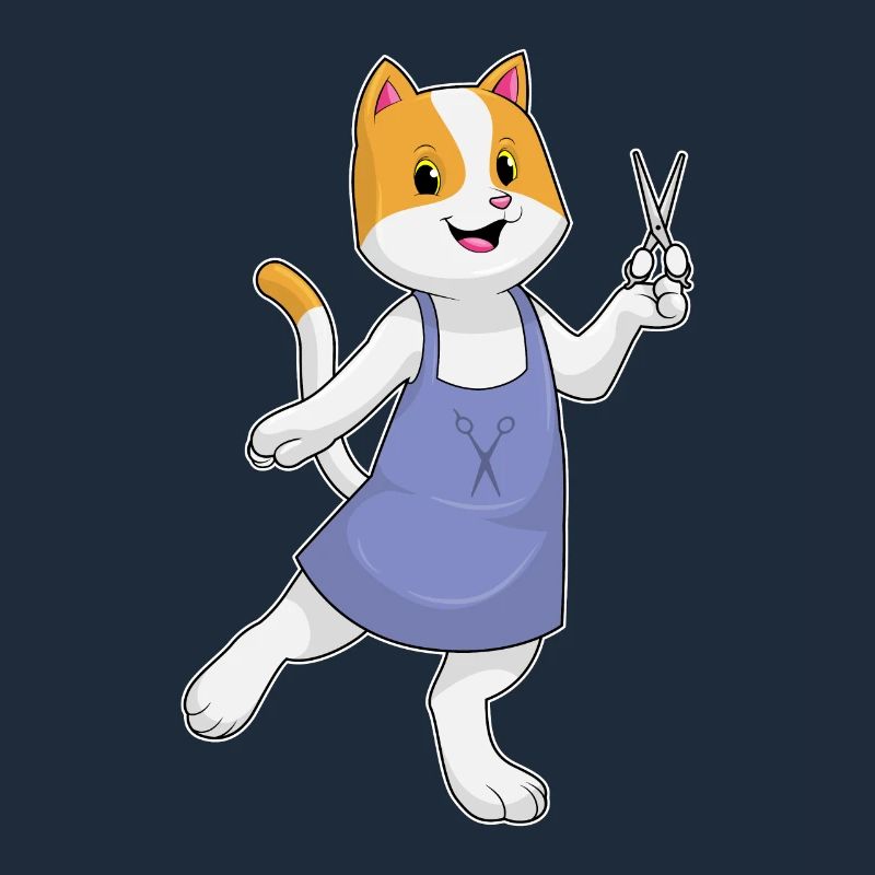 Ciseaux de coiffeur pour chat