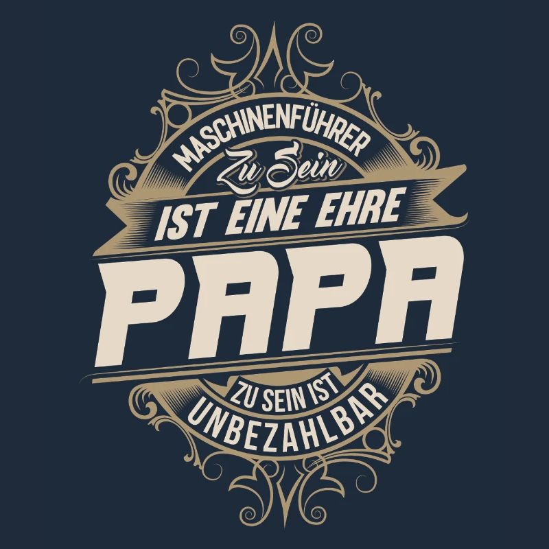 Machine operator dad