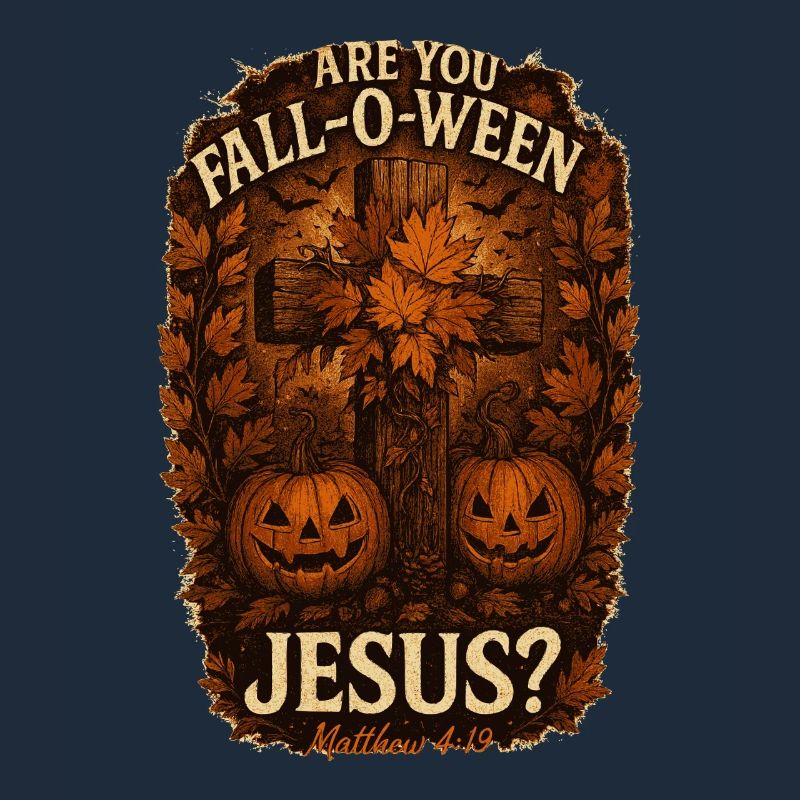 Are You Fall-O-Ween Jesus Halloween Fall