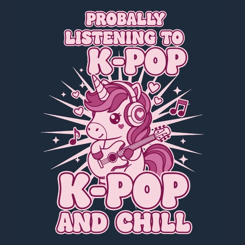Probablement en train d’écouter du K-Pop et du Chill Unicorn