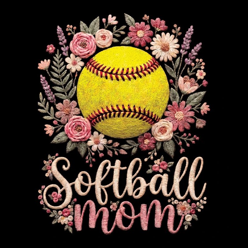 Blumen-Softball-Mutter