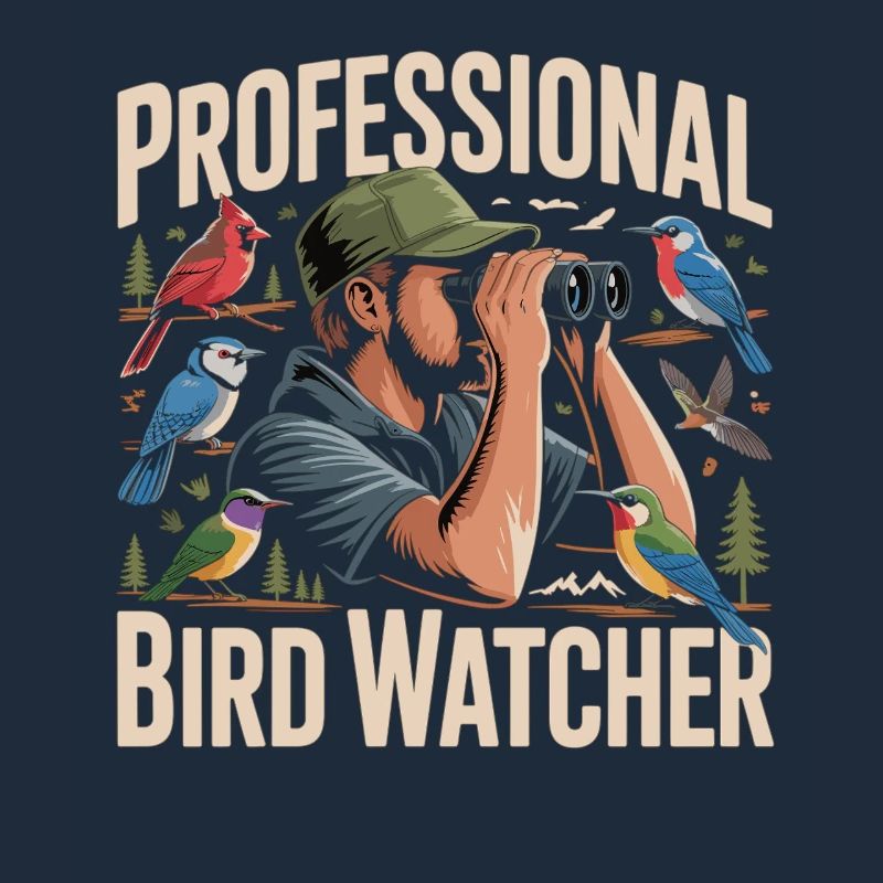 Professional Bird Watcher Vogelbeobachter