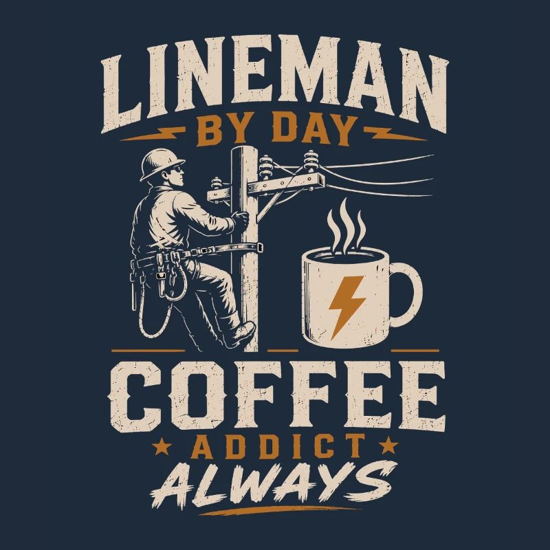 Strom Techniker Kaffee Kabel Arbeit