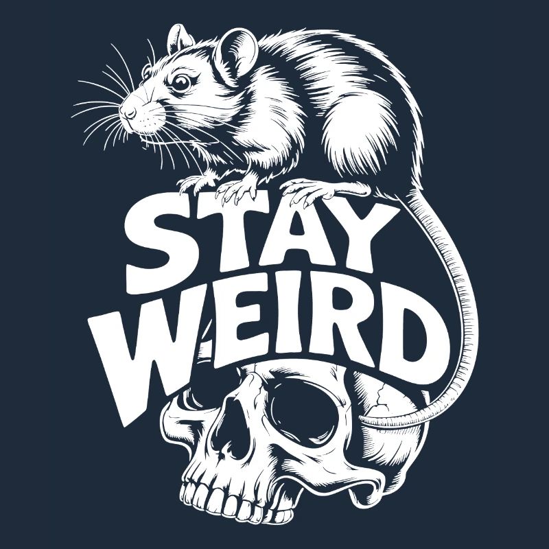 Reste Rat Crâne Bizarre