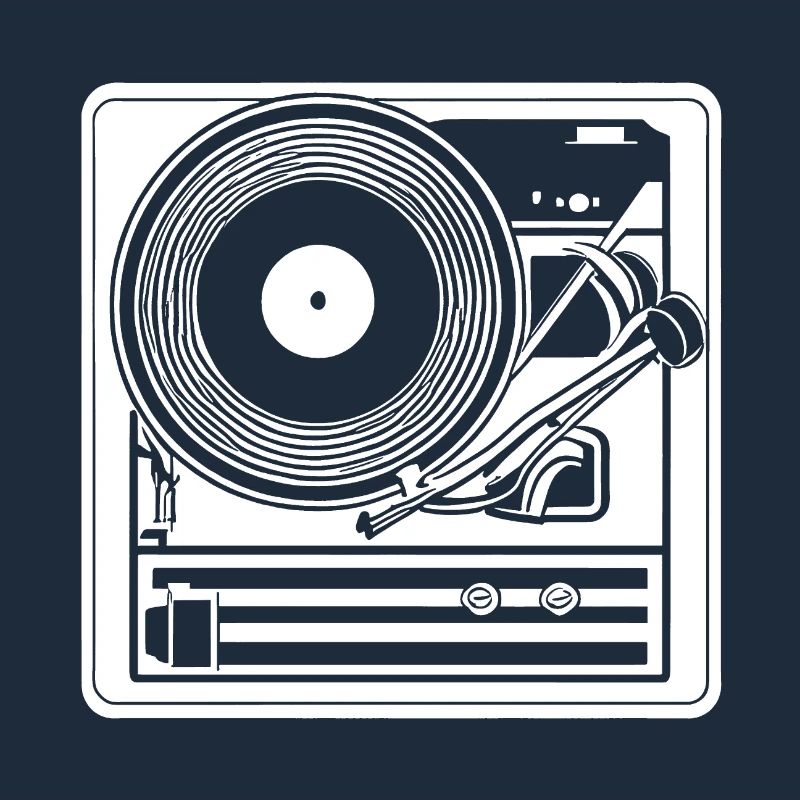 Retro Design Turntable