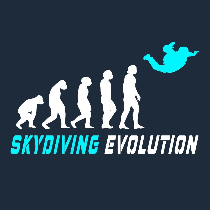 Parachute evolution design / gift idea