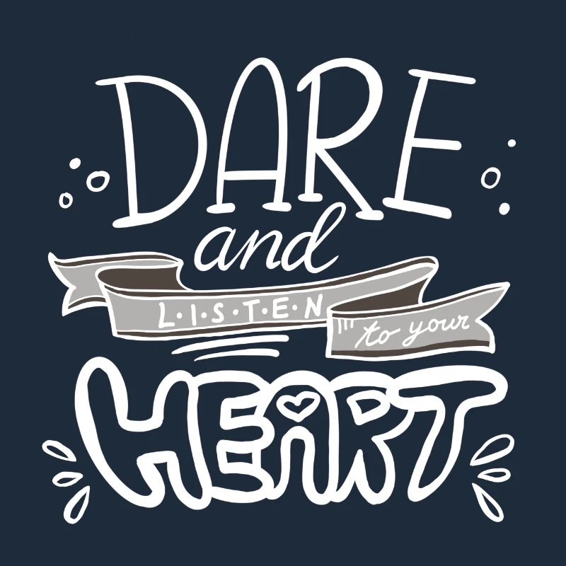 Message de motivation à la main
