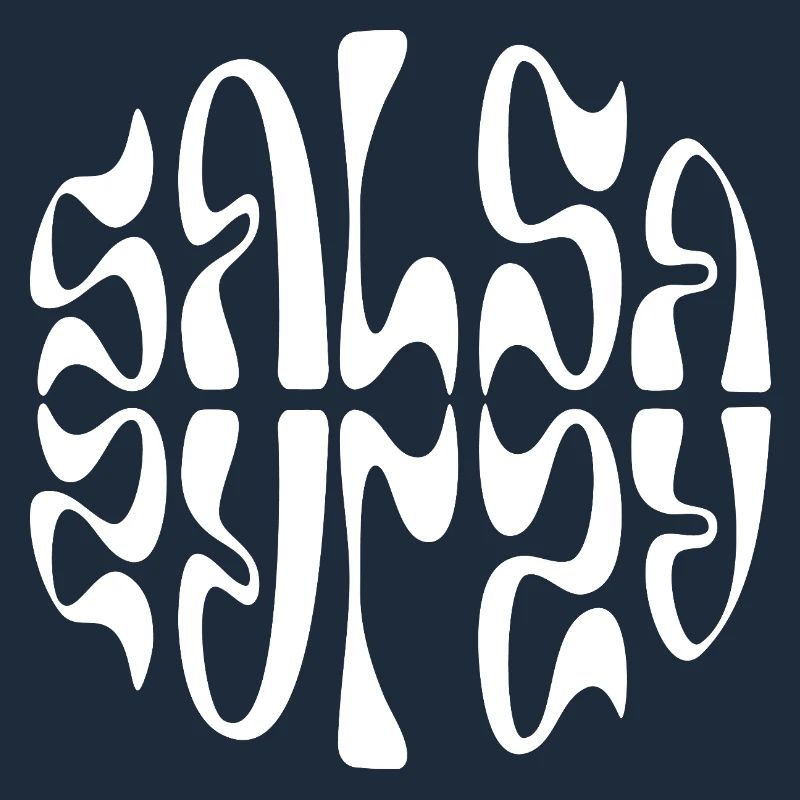 Salsa Pulse Circular Typography
