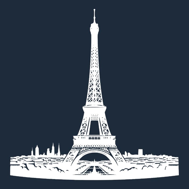 French eye-catcher Eiffel Tower typical Paris