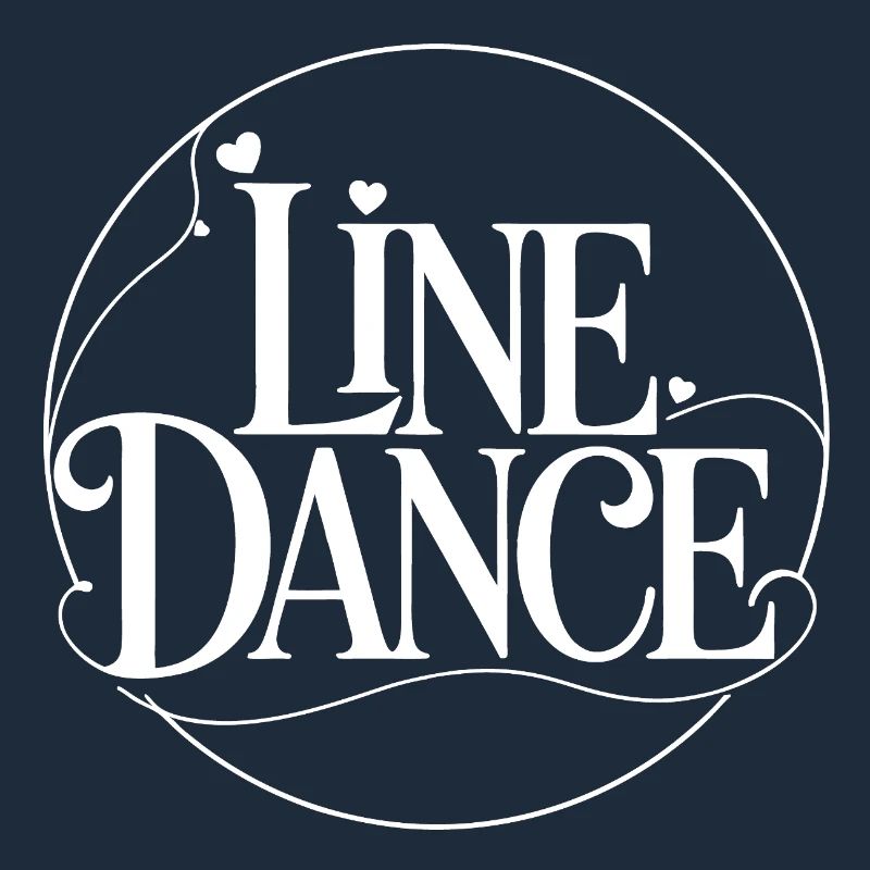 LineDance Lettering Ornament