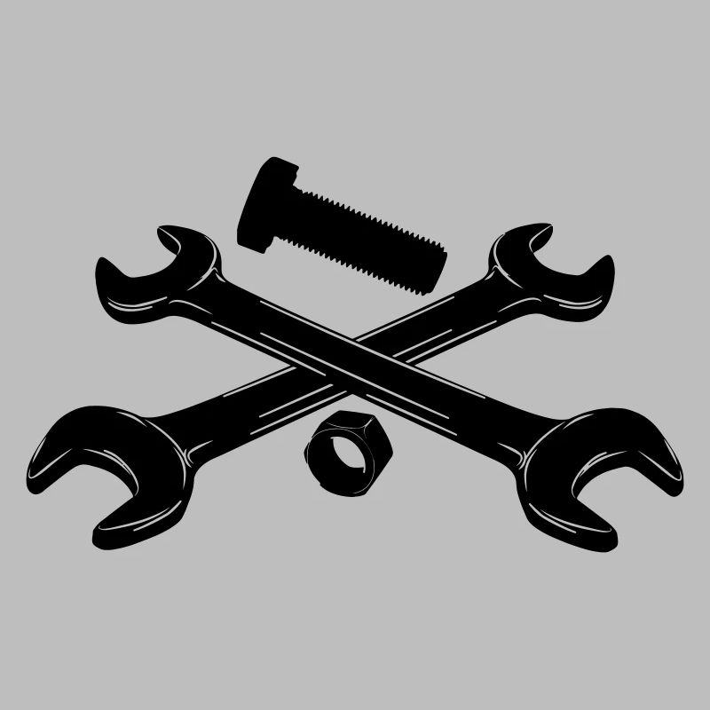 Wrenches bolt and nut