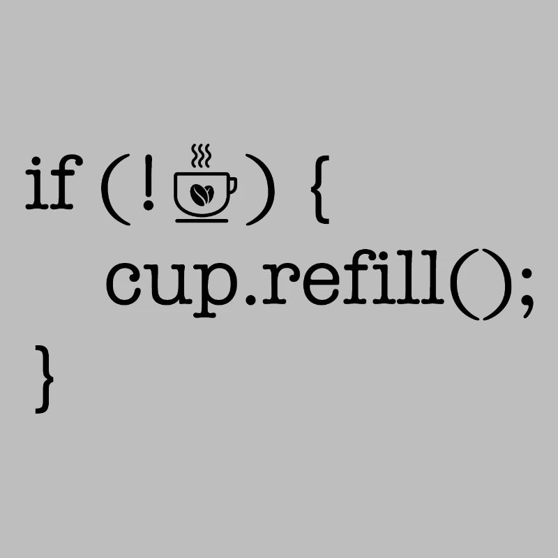 Coffee code Programmierer Kaffee Liebhaber Humor