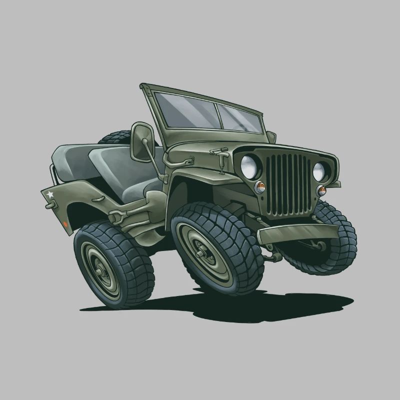 Willys MB Offroader 4x4 Millityr Oldtimer Us Army