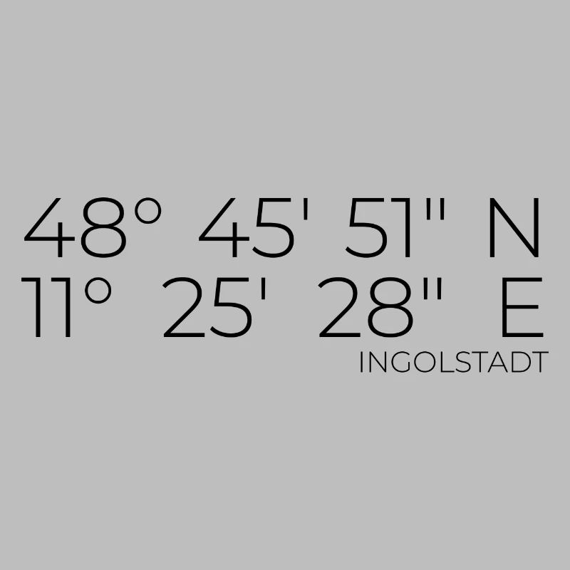 coordinates Ingolstadt