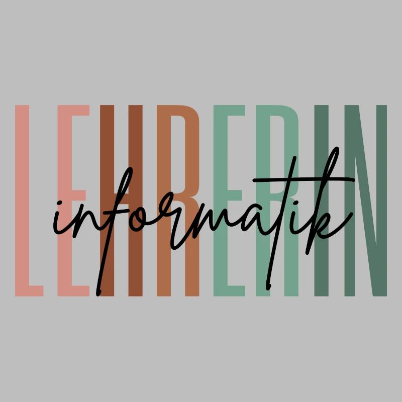 Lehrerin Informatik Informatiklehrerin Geschenk