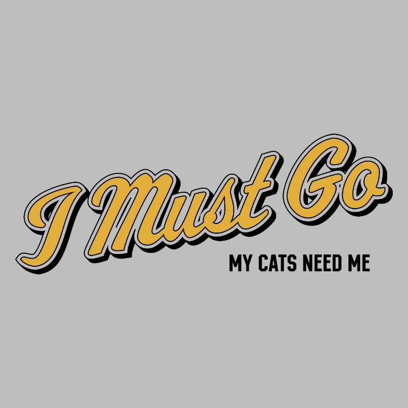 I Must Go – Minimalist Statement