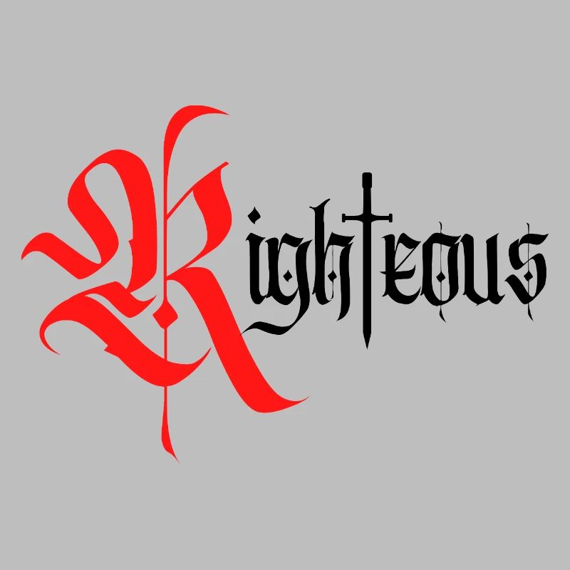 Conception gothique vertueuse avec épée