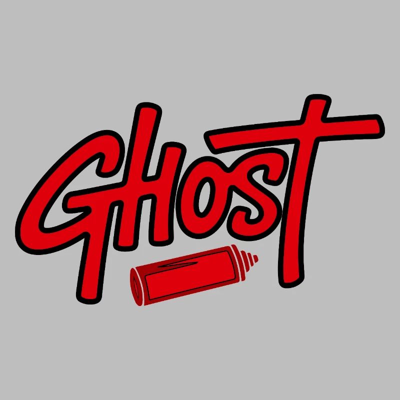 Ghostly Lipstick Illustration Design