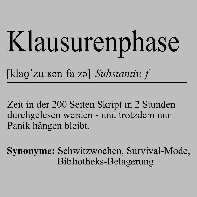 Unispruch "Exam Phase" Gift, Students