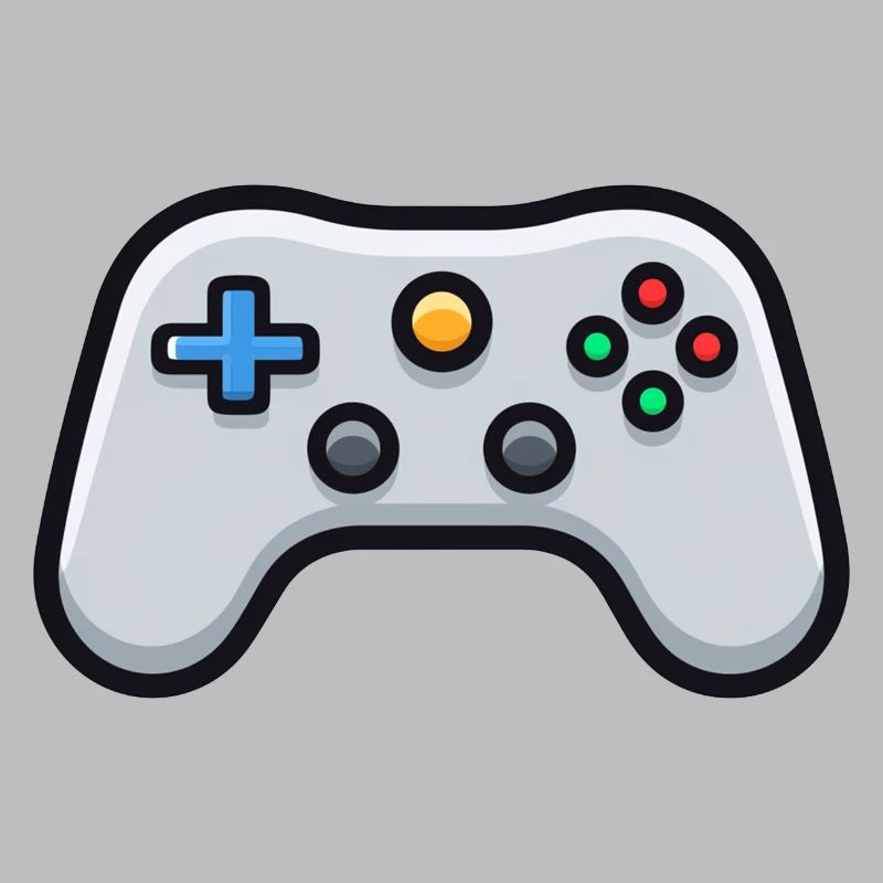 Gamepad Logo, Controller, Retro Console