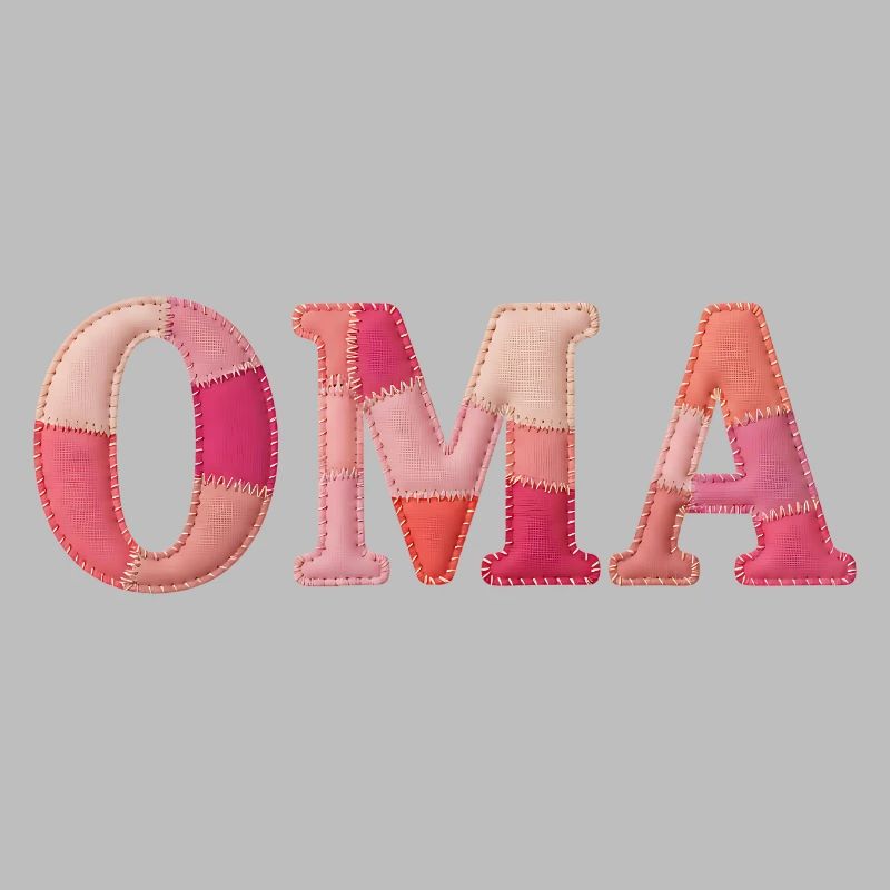 OMA Cozy Patchwork Statement Geschenk