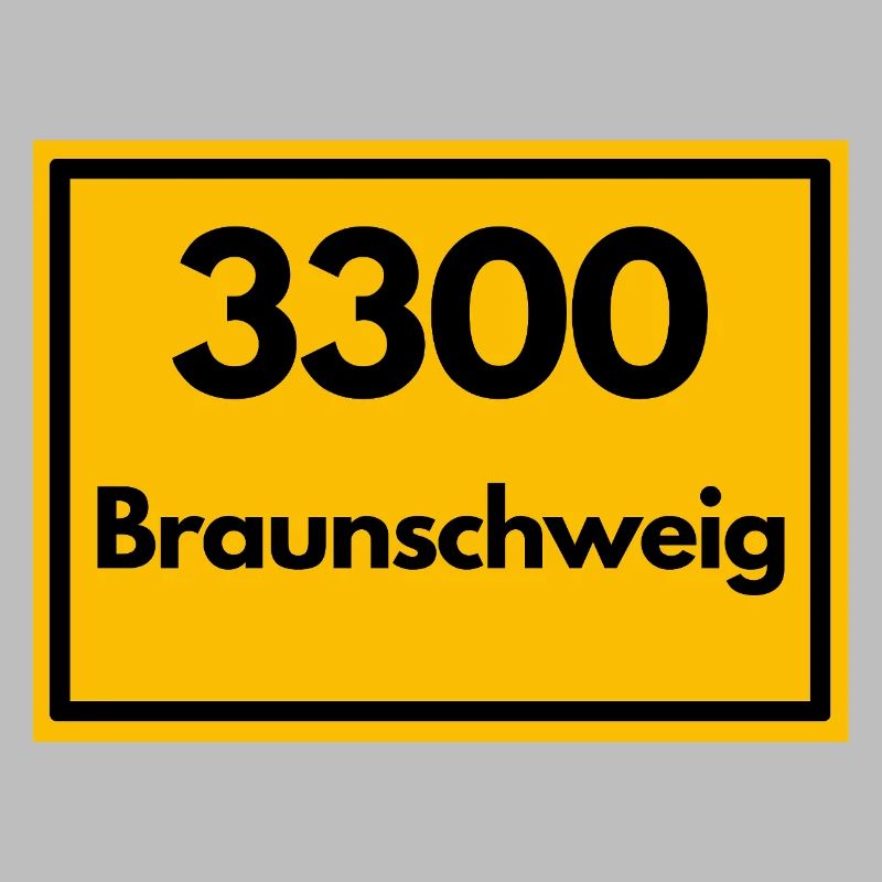 OLD POSTCODE POSTCODE RETRO 3300 BRAUNSCHWEIG
