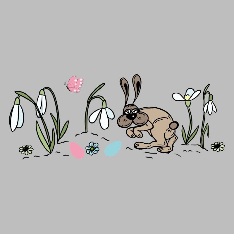 Easter Bunny in Spring