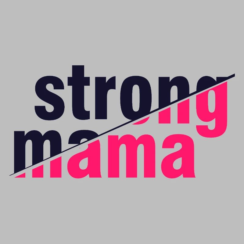 Starkes Mama-Muttertagshemd