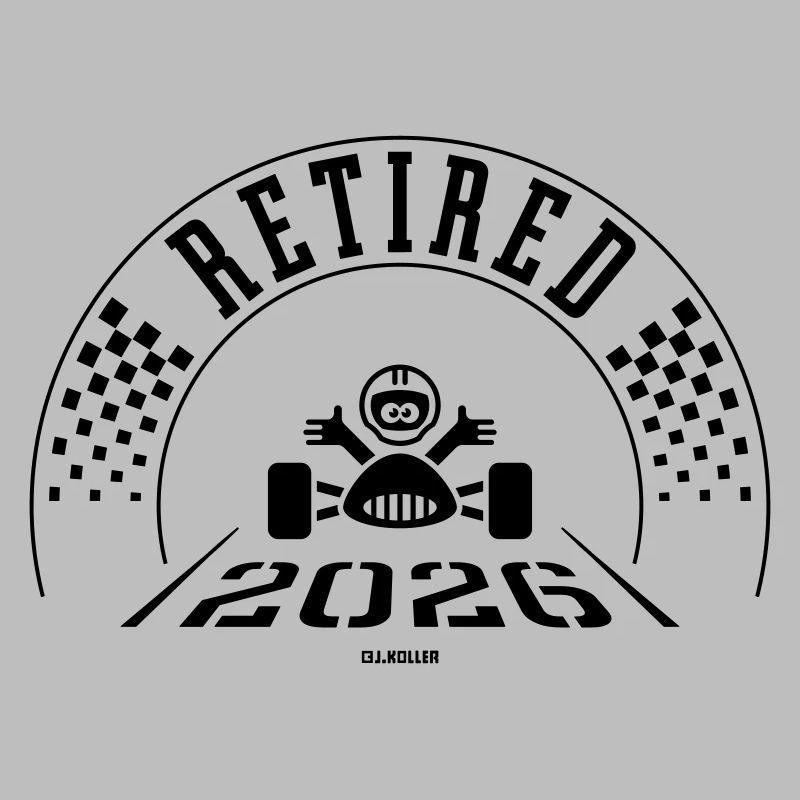Retired 2026 (Retiree / Retirement Entry / Black)
