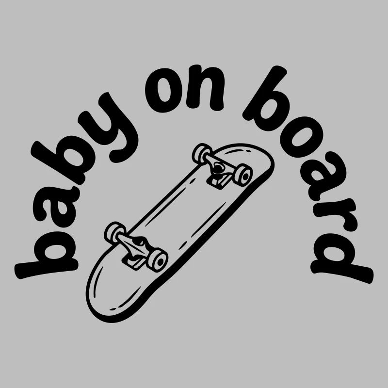 Bébé skateboard