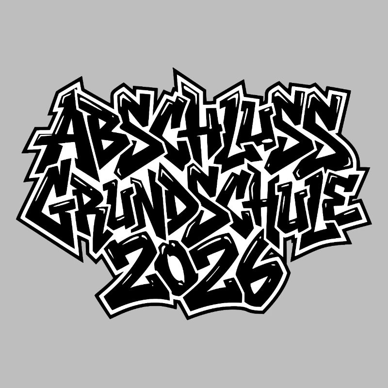 Abschluss 2026 Grundschule Graffiti