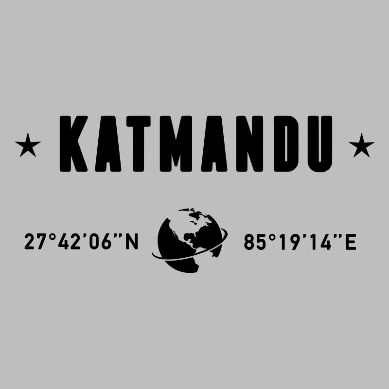 Kathmandu Nepal Coordinates Planet Earth
