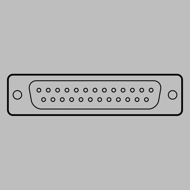 DB 25 Connector Parallel, Printer
