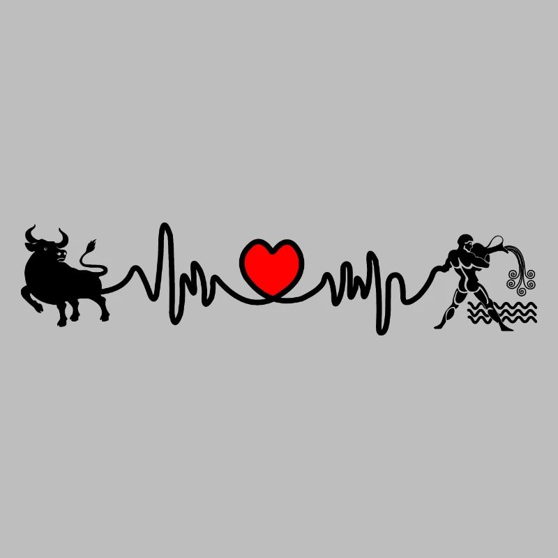 Herzfrequenz Cardio Stier Wassermann